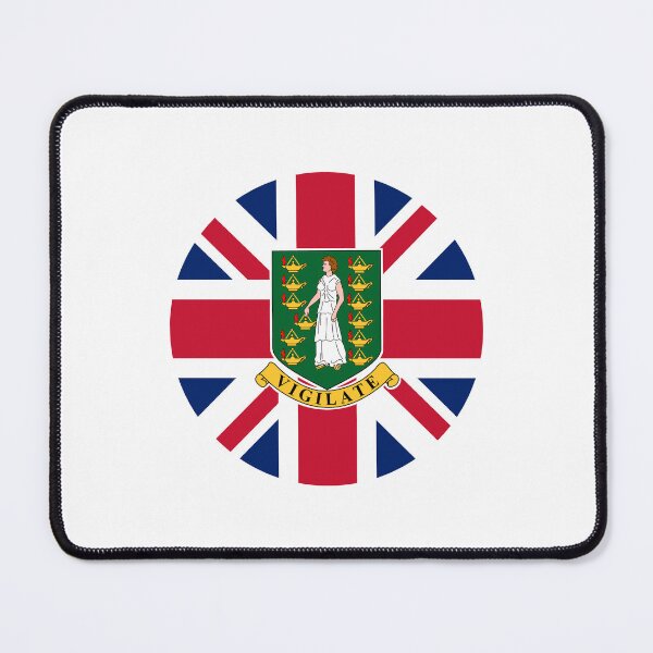 Item preview, British Virgin Islands Circle Flag VG designed and sold by shitpostee.