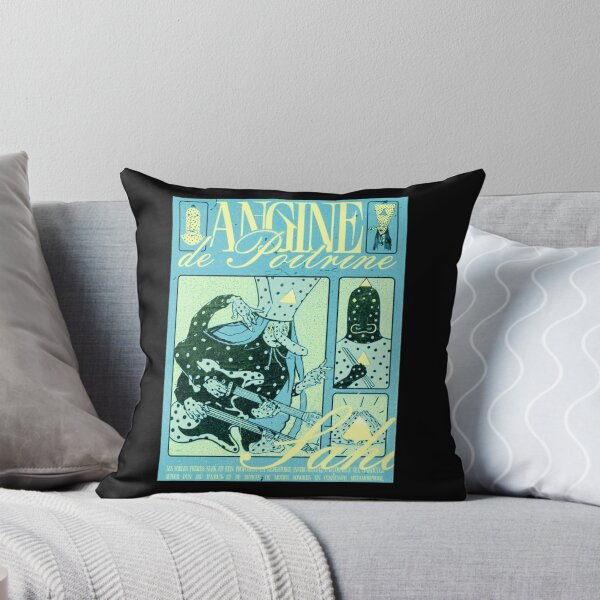 Aperçu de l'œuvre Angine De Poitrine Retro Experimental Rock Design créée et vendue par Shane Ibarra.