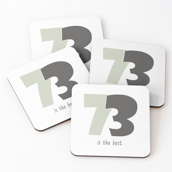 Item preview, 73, seventy-three, favourite number 73, best number designed and sold by bettercolors.