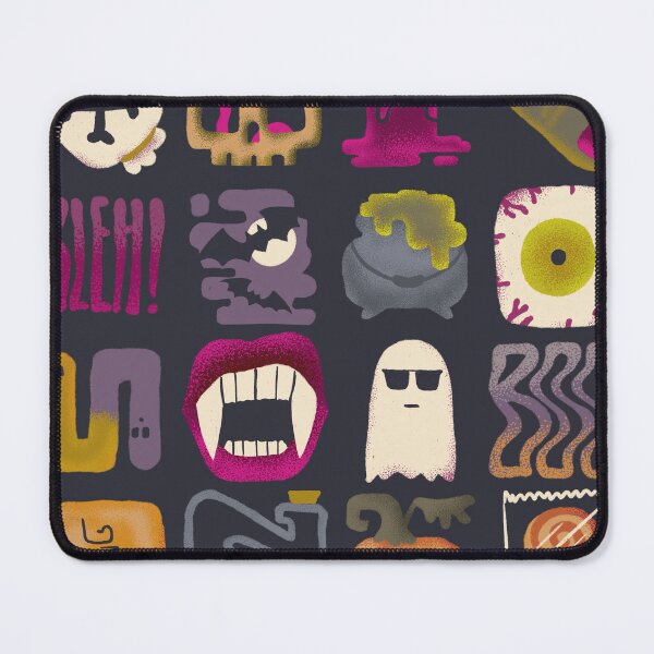 Item preview, Funky Halloween Pattern designed and sold by by3cats.
