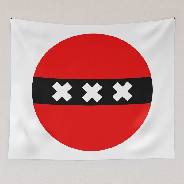 Item preview, Amsterdam Circle Flag XX designed and sold by shitpostee.