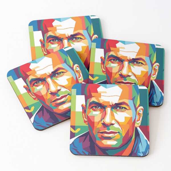 Item preview, Zinedine Zidane Pop Art designed and sold by Kindcorner.