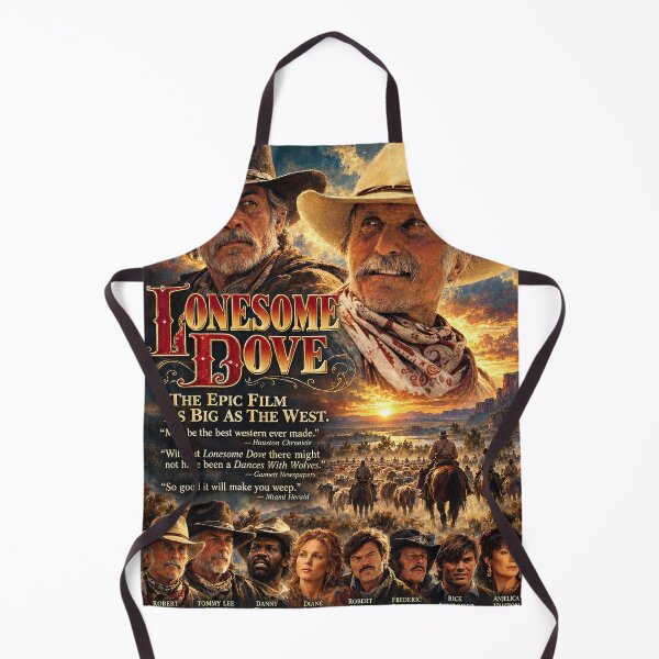Item preview, My 0016 Lonesome Dove Film Poster designed and sold by LuluLeb.