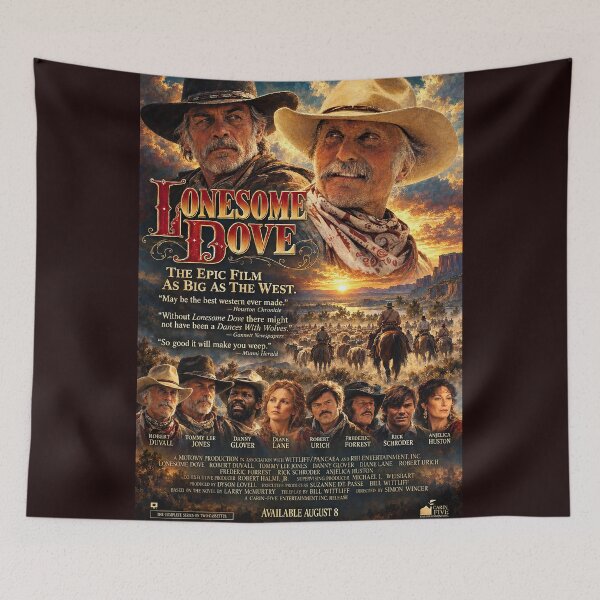 Item preview, My 0016 Lonesome Dove Film Poster  designed and sold by LuluLeb.