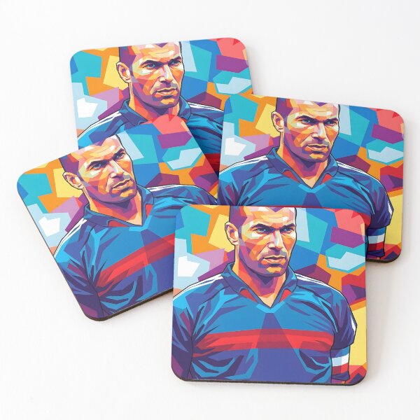 Item preview, Zinedine Zidane Pop Art designed and sold by Kindcorner.