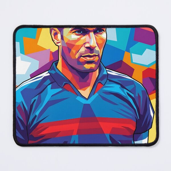 Item preview, Zinedine Zidane Pop Art designed and sold by Kindcorner.