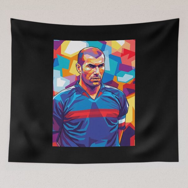 Item preview, Zinedine Zidane Pop Art designed and sold by Kindcorner.