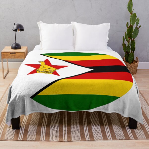 Artikelvorschau, Simbabwe Kreisflagge ZW entworfen und verkauft von shitpostee.