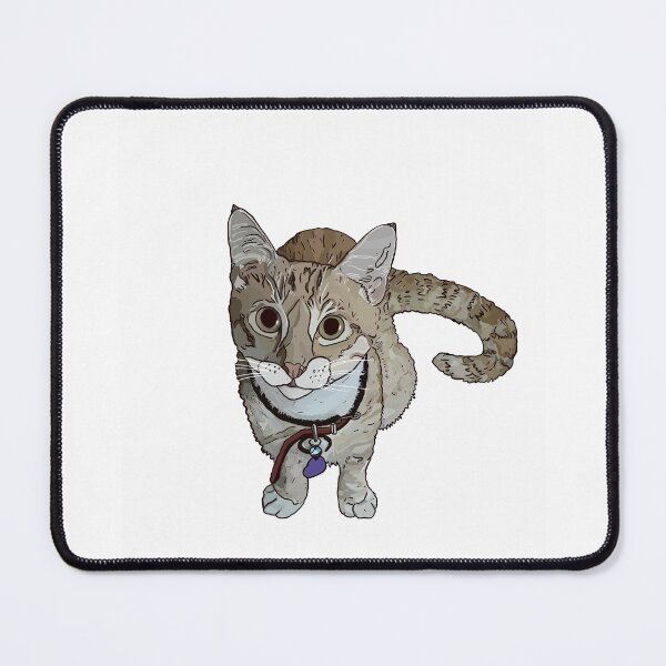 Item preview, Ginger cat on white background  designed and sold by Inisight.