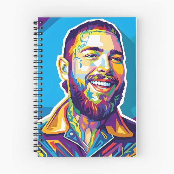 Artikelvorschau, Post Malone Pop Art entworfen und verkauft von Kindcorner.