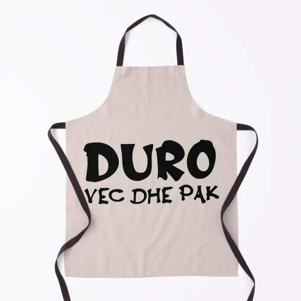 Item preview, Duro vec dhe pak Funny Albanian Quote designed and sold by StickytimeAl.
