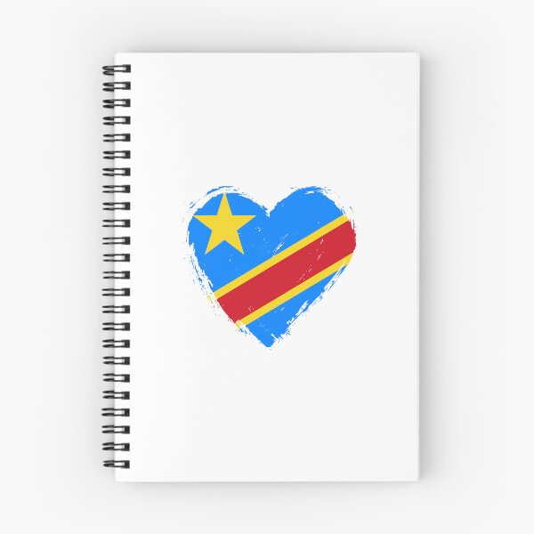Item preview, Distressed Democratic Republic Of The Congo Flag Heart CD designed and sold by shitpostee.