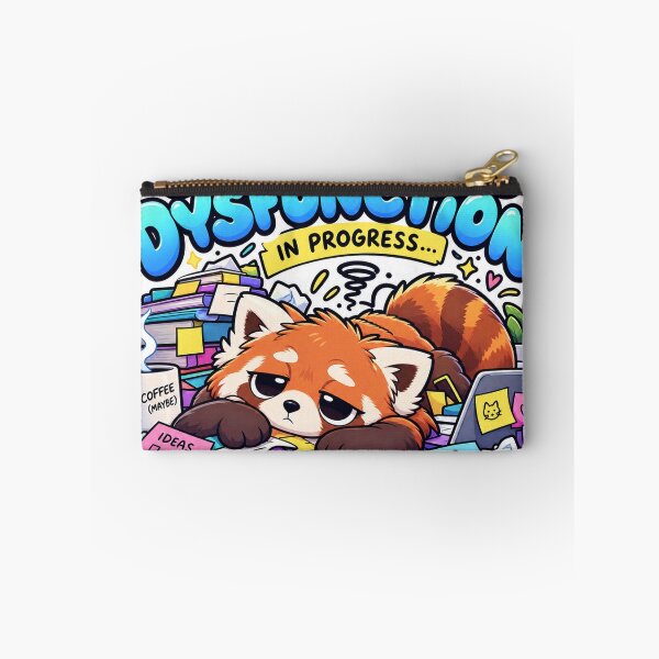 Item preview, Executive Dysfunction In Progress – ADHD Red Panda Humor designed and sold by ndmedia.