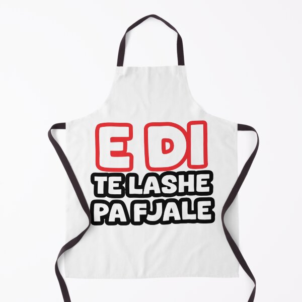 Item preview, E di te lashe pa fjale Funny Albanian Quote designed and sold by StickytimeAl.