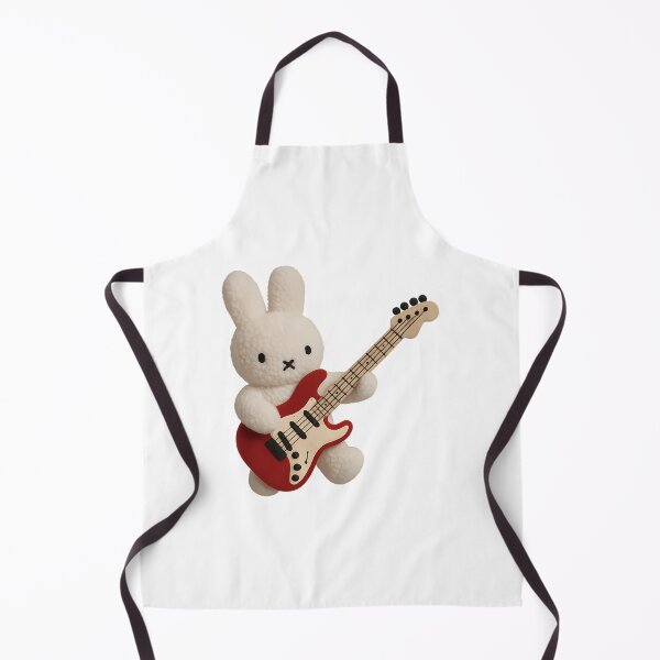 Item preview, Miffy Bunny With Guitar Sticker Sticker designed and sold by taylor-daniels.