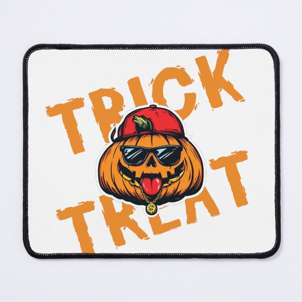 Item preview, Trick or Treat Gangster Pumpkin Halloween designed and sold by BazgrolyDOT.