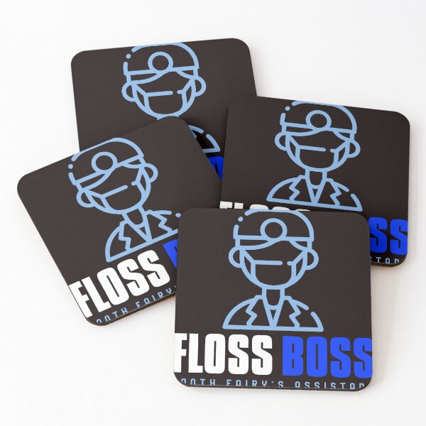 Item preview, Floss Boss - Tooth Fairy's Assistant Dental T-Shirt designed and sold by Da Here Market.