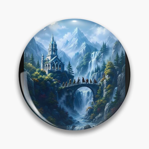 Item preview,  The Fellowship Depart Fantasy Journey designed and sold by AstroTransit Co..