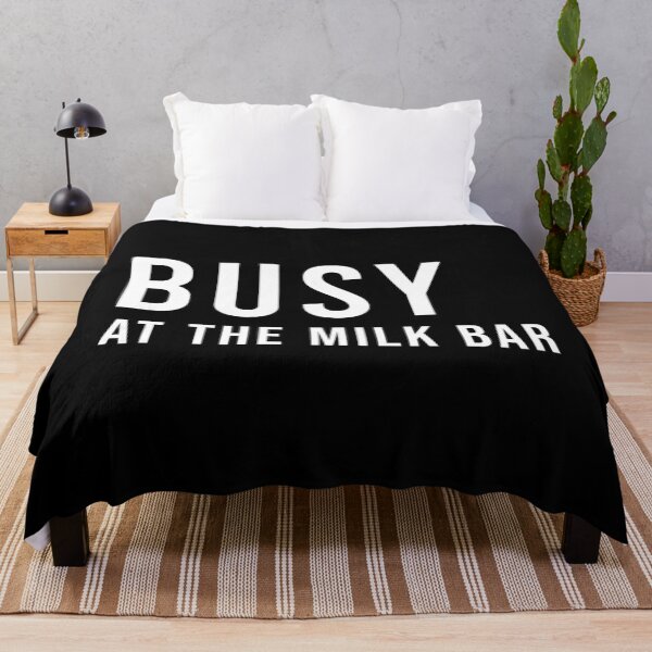Item preview, BUSY AT THE MILK BAR, Unique designed and sold by villacreativa.