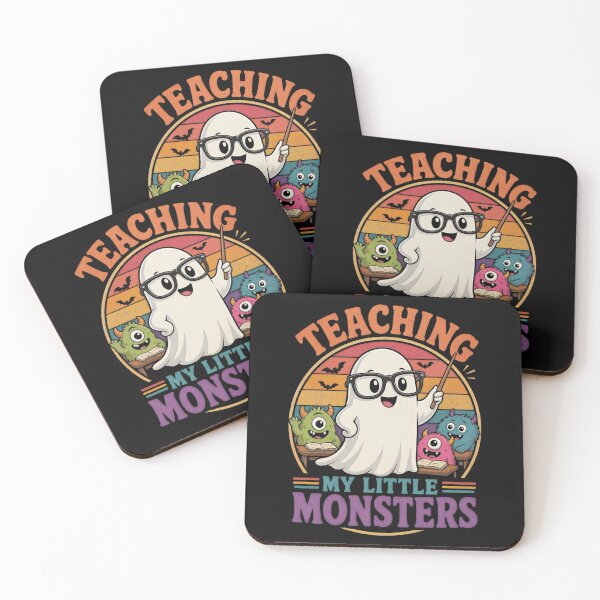 Item preview, Teaching My Little Monsters Ghost Teacher Halloween designed and sold by AilinsDesigns.