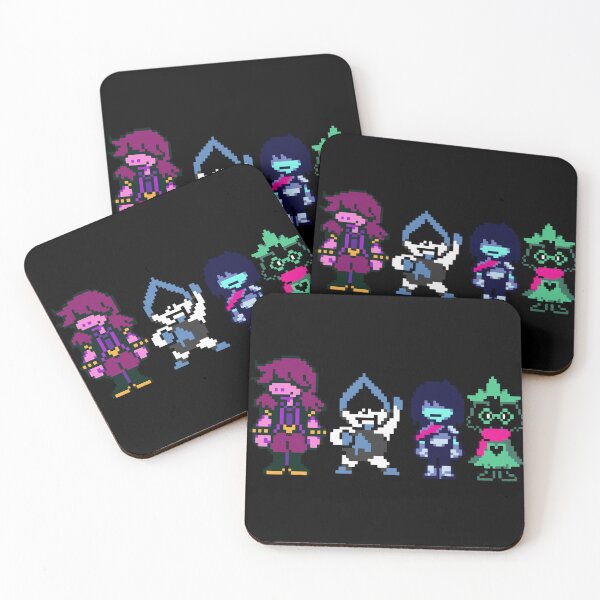 Item preview, DELTARUNE - PERSONAJES PRINCIPALES (SUZIE, LANCER, KRISS Y RASIEL) designed and sold by MaryBeat.
