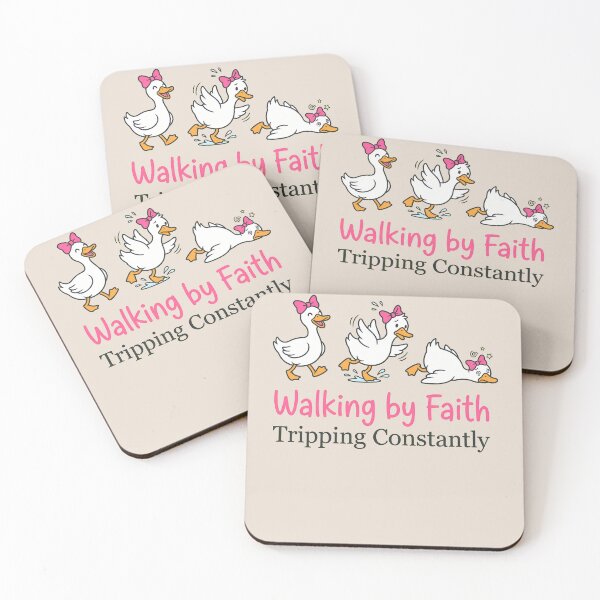 Item preview, Goose Walking By Faith Tripping Constantly designed and sold by dudelinart.