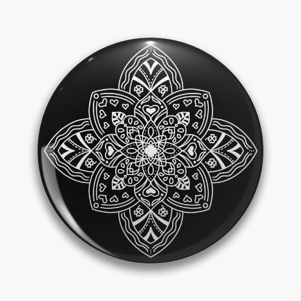 Item preview, An intricate floral mandala art. designed and sold by PandanOfArt.