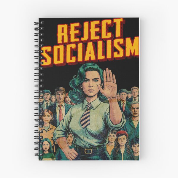 Item preview, Reject Socialism Pulp Comic Art designed and sold by Lidra Zehcnas.