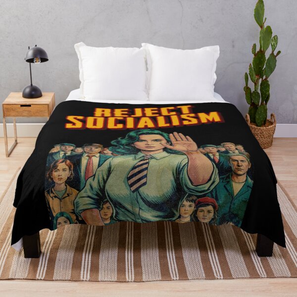 Item preview, Reject Socialism Pulp Comic Art designed and sold by Lidra Zehcnas.