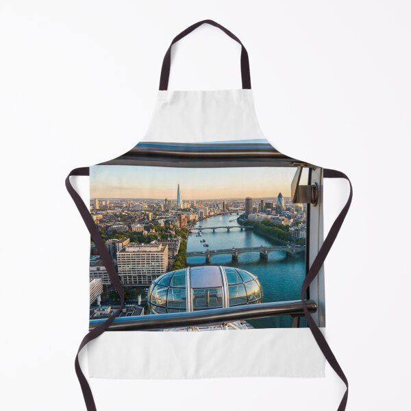 Item preview, London Eye View: Iconic Skyline Framed designed and sold by Astute-Artio-Photography.