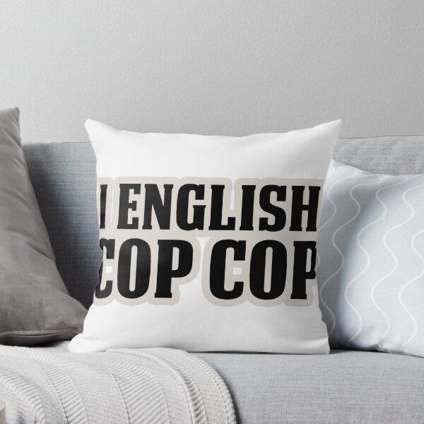 Aperçu de l'œuvre I English cop cop Funny Albanian Quote créée et vendue par StickytimeAl.