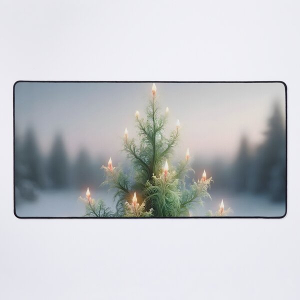 Item preview, Ethereal Fractal Christmas Tree designed and sold by Sybille-Yates.