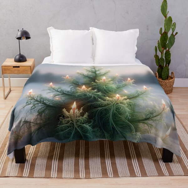 Item preview, Ethereal Fractal Christmas Tree designed and sold by Sybille-Yates.