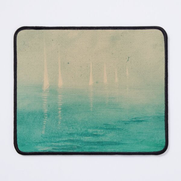 Item preview, ´Silence of Serenity´ Magical calm Sail Boats painting... designed and sold by Melissa Sadie Wright.