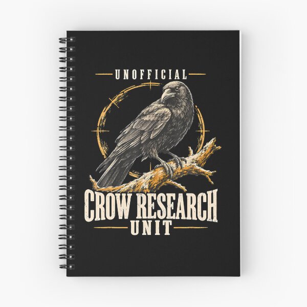 Item preview, Unofficial Crow Research Unit Corvid Birdwatching designed and sold by Pider-Vampire.