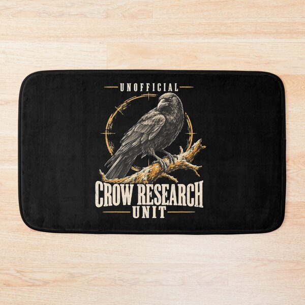 Item preview, Unofficial Crow Research Unit Corvid Birdwatching designed and sold by Pider-Vampire.
