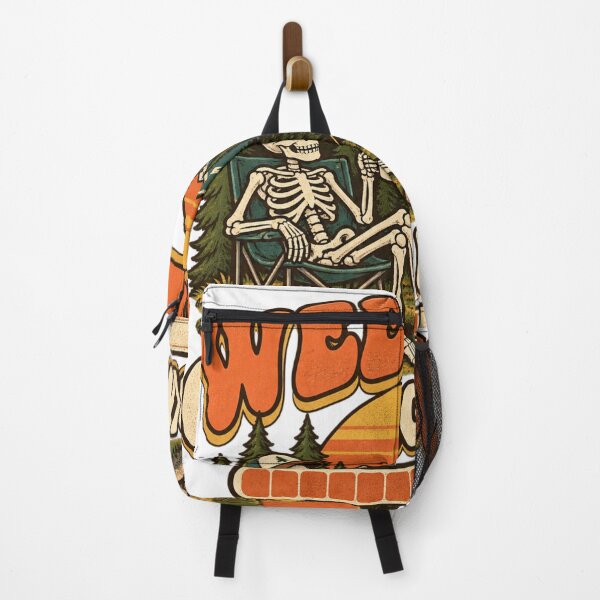 Item preview, Weekend Camping Loading – Funny Vintage Skeleton Camper designed and sold by urbinet.