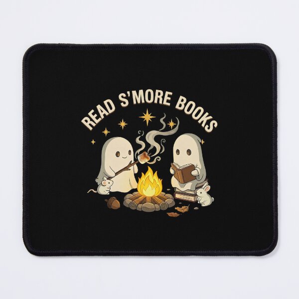 Item preview, Read Smore Books Cute Ghost Camping designed and sold by MotivaChic.