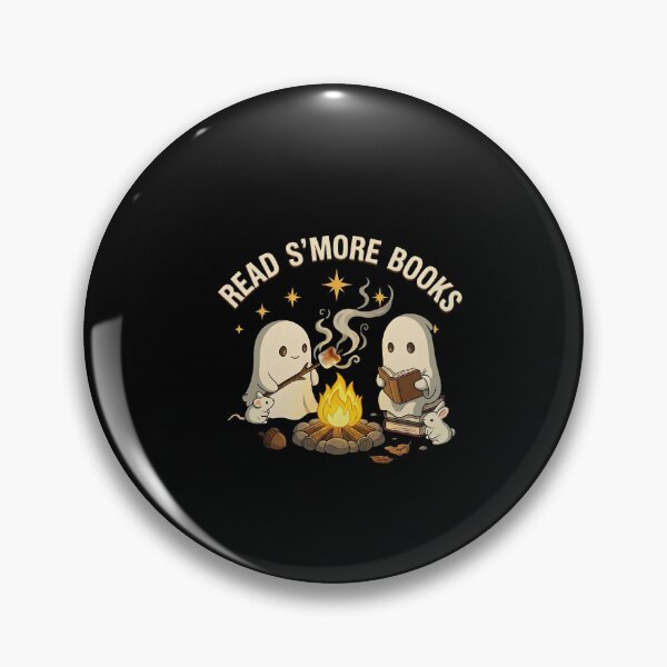 Item preview, Read Smore Books Cute Ghost Camping    designed and sold by MotivaChic.