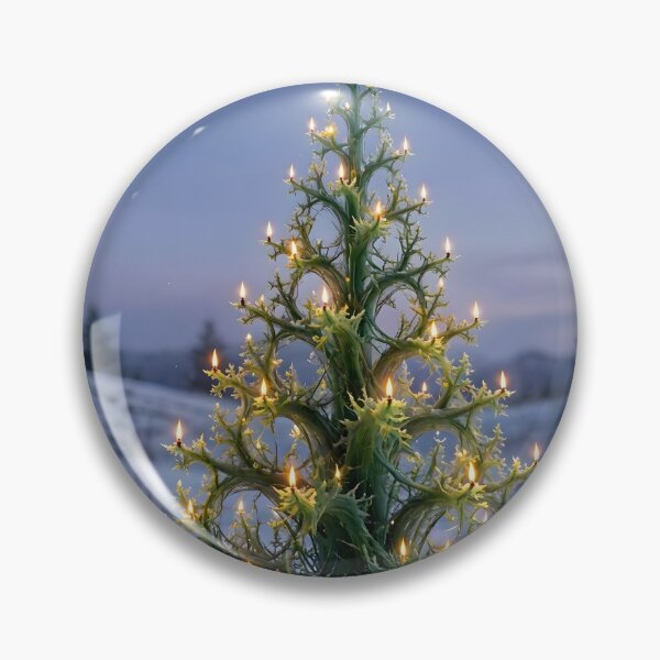 Item preview, Ethereal Fractal Christmas Tree designed and sold by Sybille-Yates.