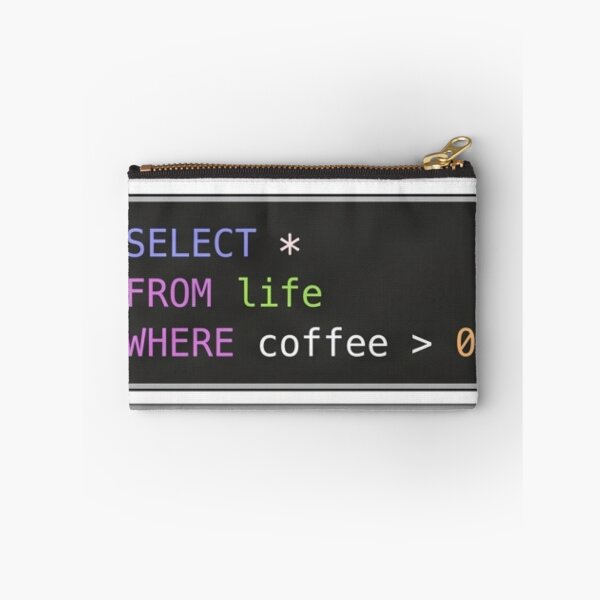 Item preview, Select All From Life Where Coffee designed and sold by Purplippie.