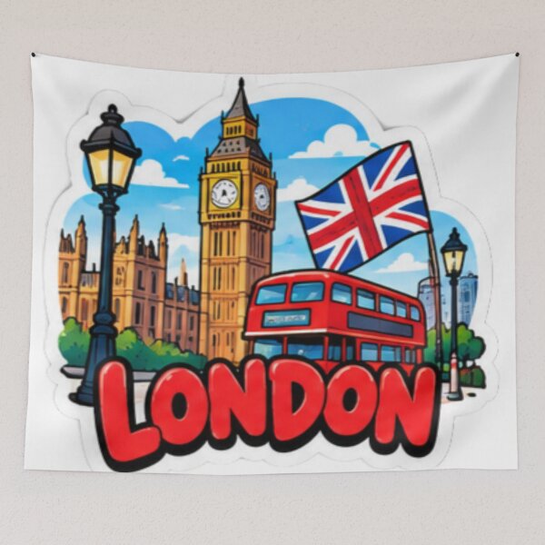 Item preview, London designed and sold by VelumStudio.
