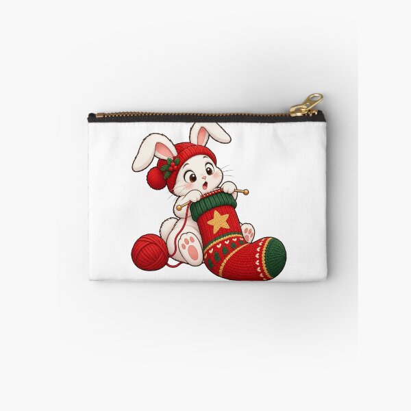 Item preview, Bunny's Oversized Christmas Stocking designed and sold by CozyMigo.