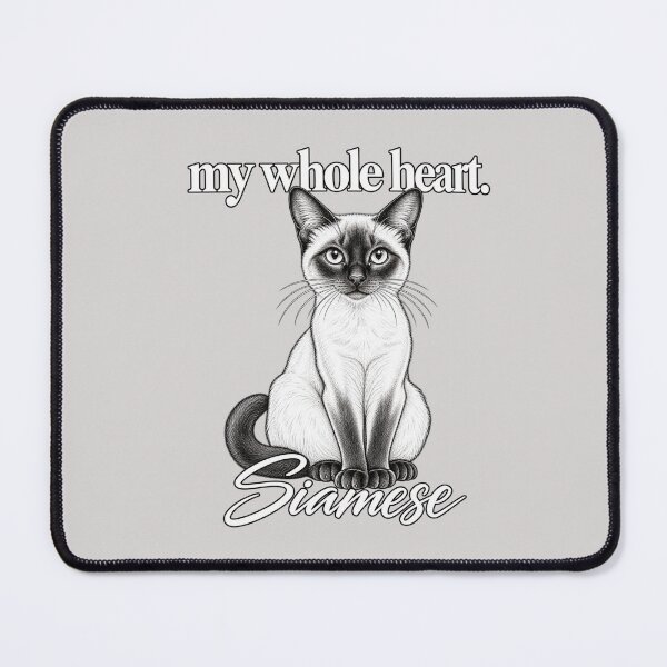 Item preview, Siamese Cat. My Whole Heart designed and sold by kel72.