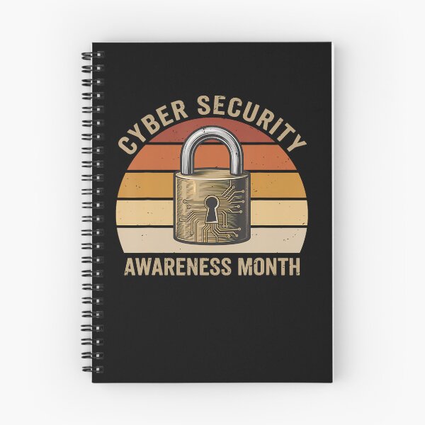 Item preview, Cyber Security Awareness Month National It Infosec Padlock designed and sold by Pider-Vampire.