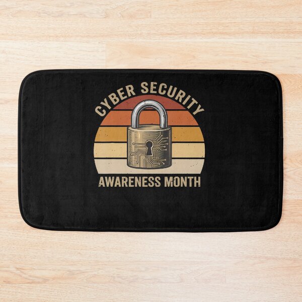 Item preview, Cyber Security Awareness Month National It Infosec Padlock designed and sold by Pider-Vampire.