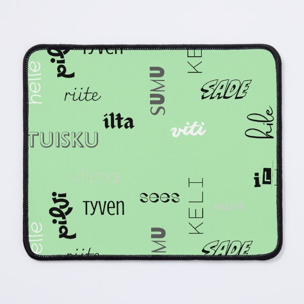 Item preview, Word cloud weather theme in gteen designed and sold by BiteMyLine.