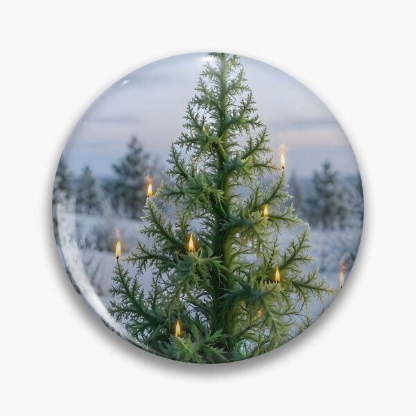 Item preview, Ethereal Fractal Christmas Tree designed and sold by Sybille-Yates.