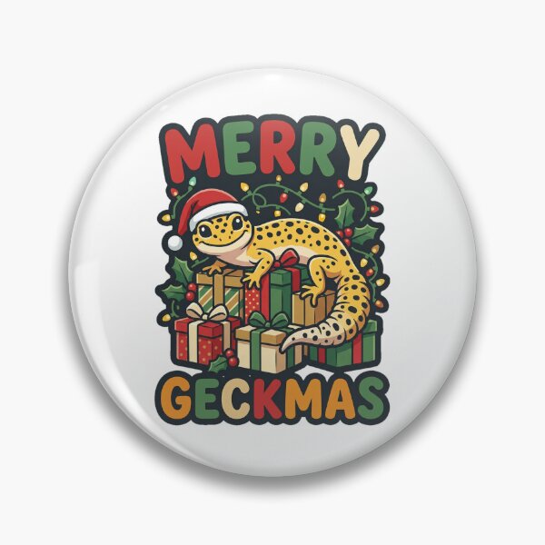 Item preview, Merry Geckmas Leopard Gecko Christmas Presents Reptile designed and sold by MIRAJIL.