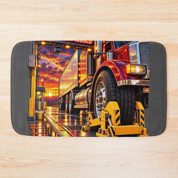 Item preview, Overweight Citation & Weigh Station Trucker designed and sold by NomadForge.